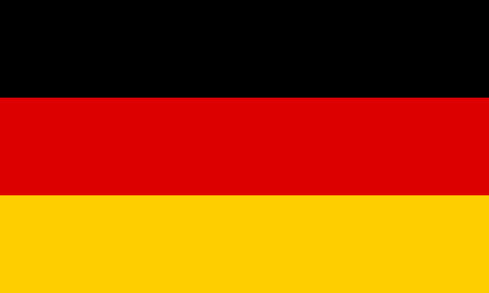 Germany flag colored
