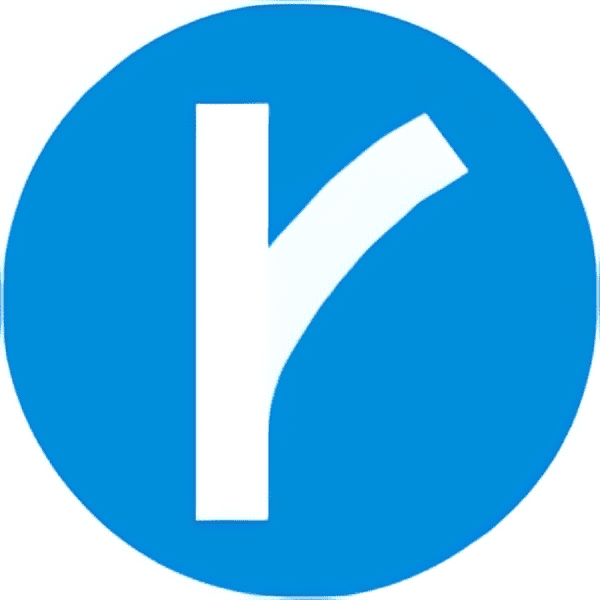 Main road ahead traffic sign colored