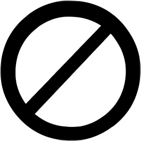 Restriction ends traffic sign colored