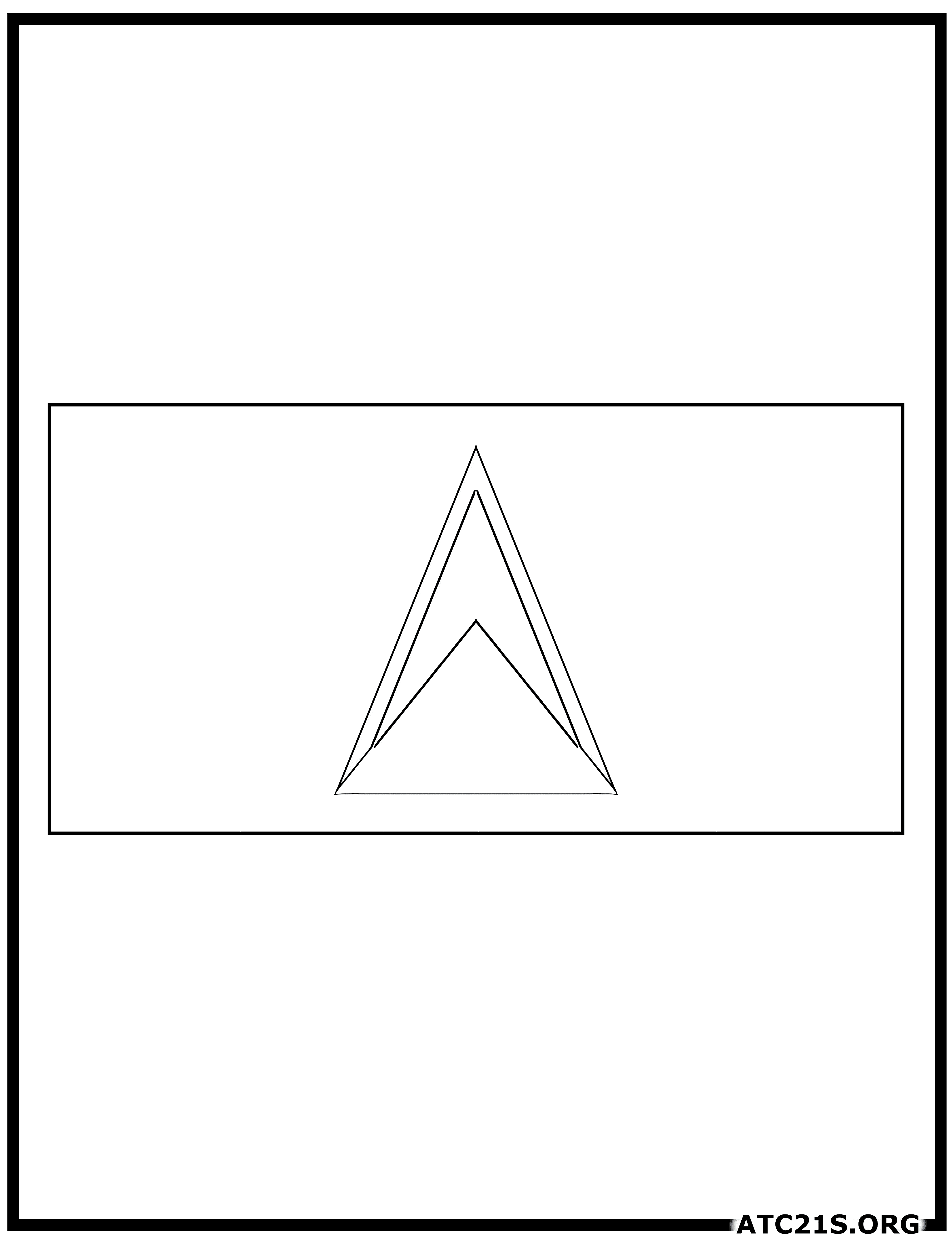 Saint Lucia flag coloring page