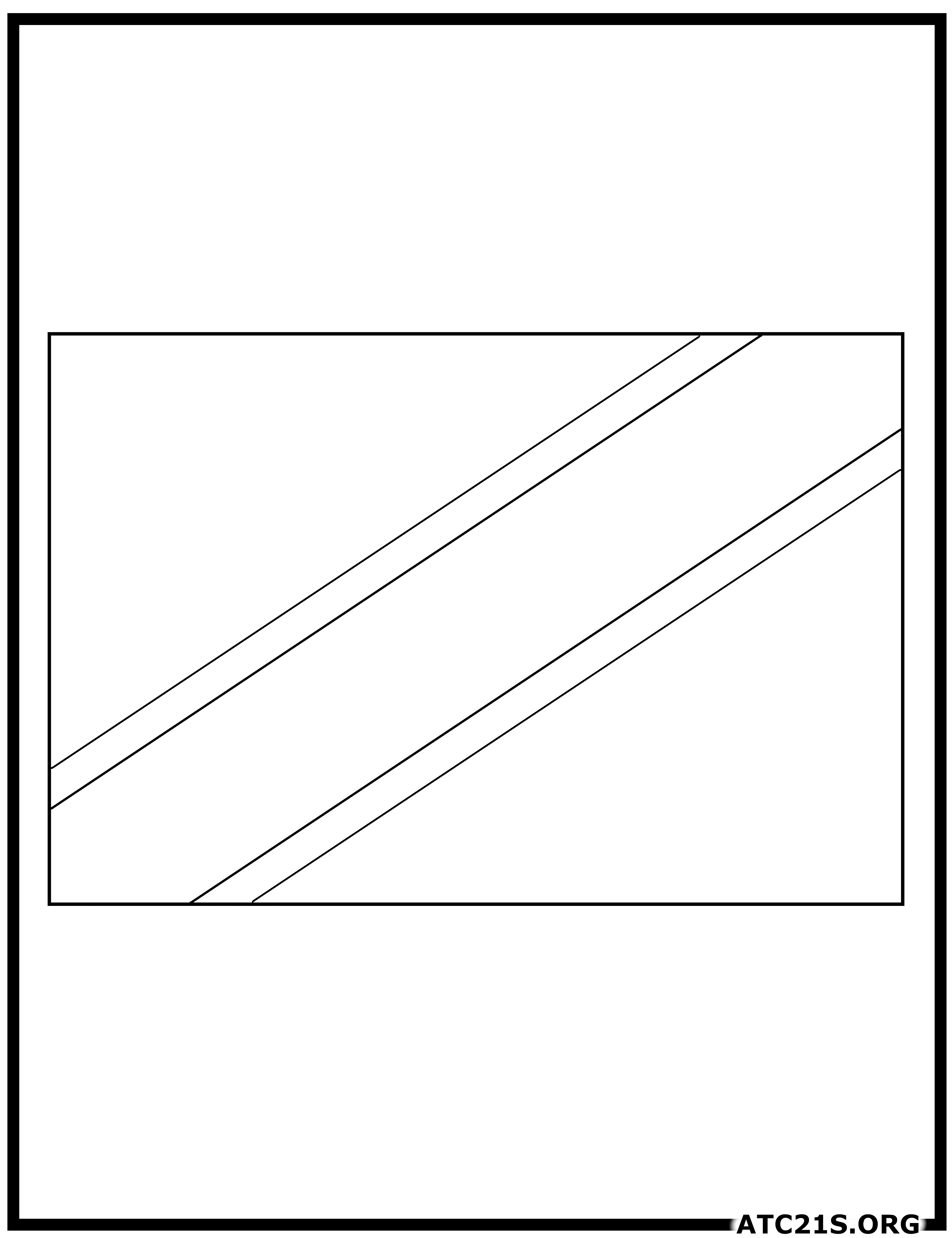 Tanzania flag coloring page