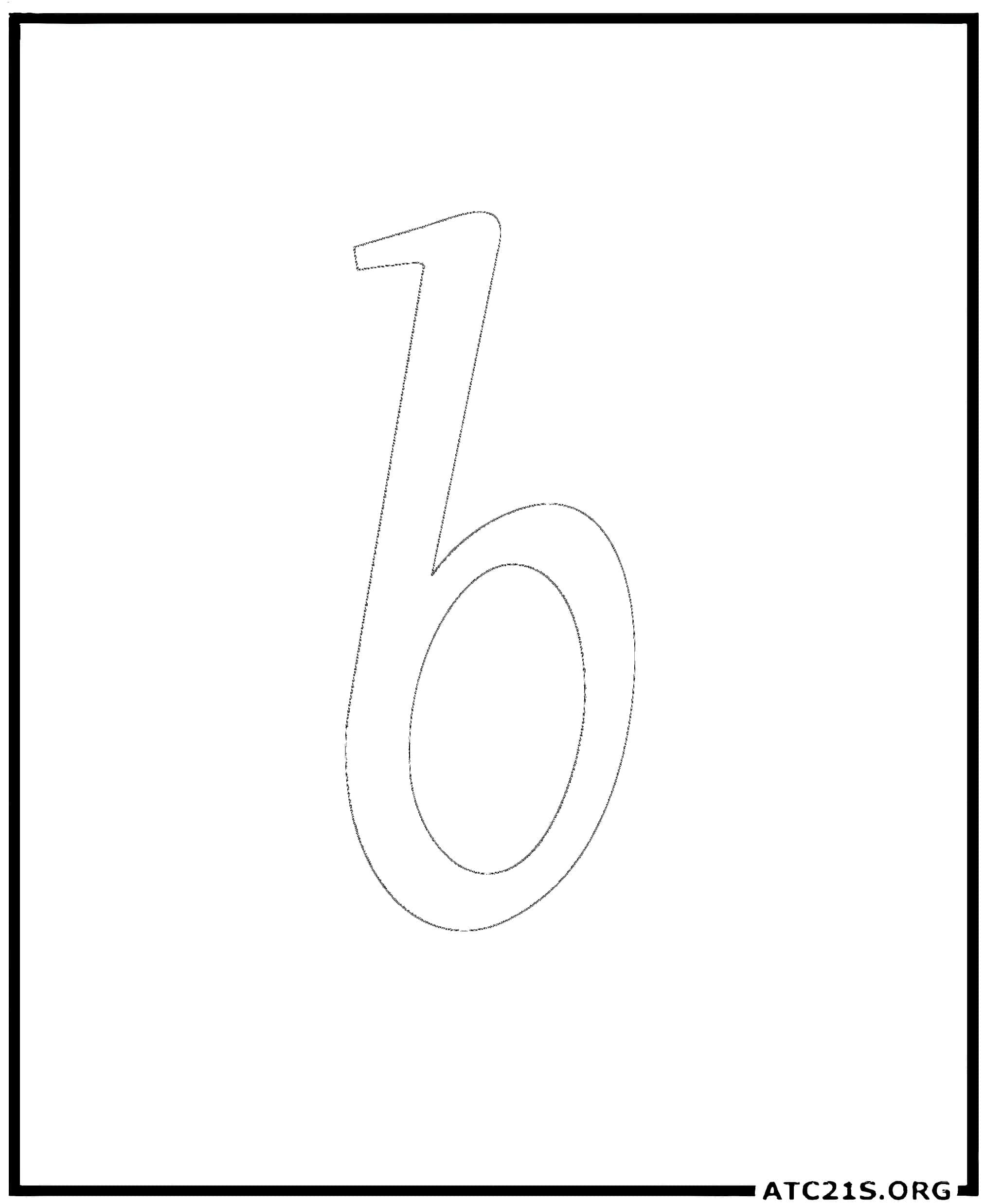 Letter B calligraphy lowercase coloring page
