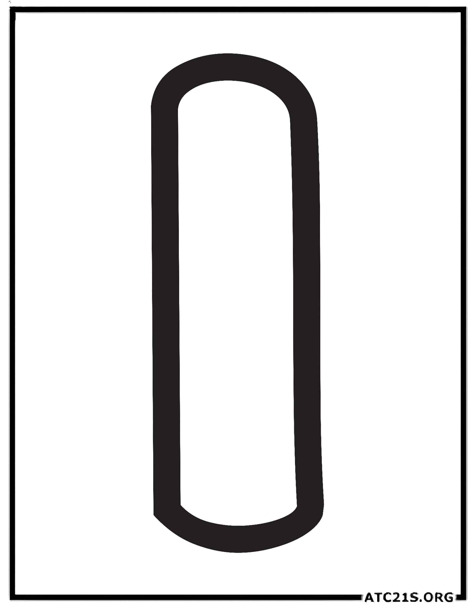 Letter L lowercase bubbly coloring page